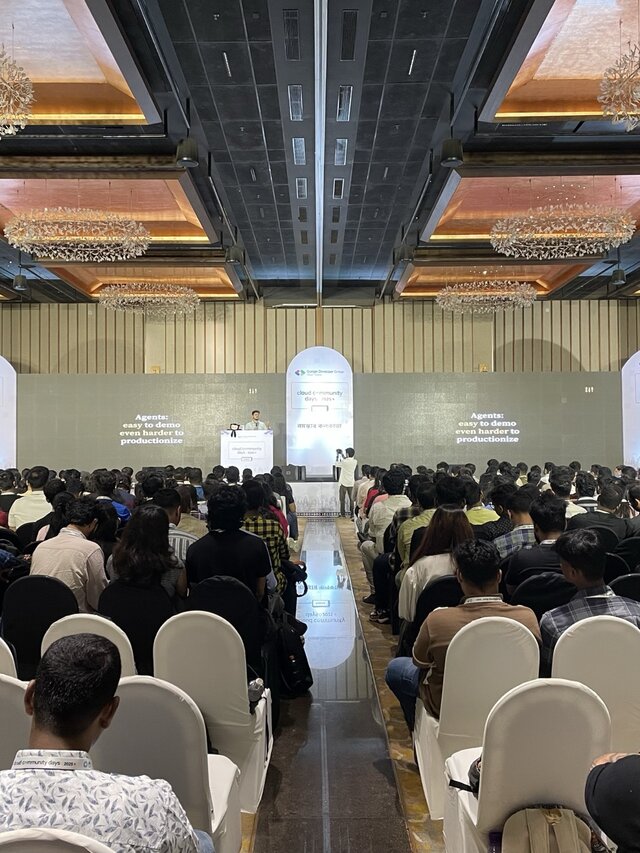 Speaker sessions at Google Cloud Community Days 2025