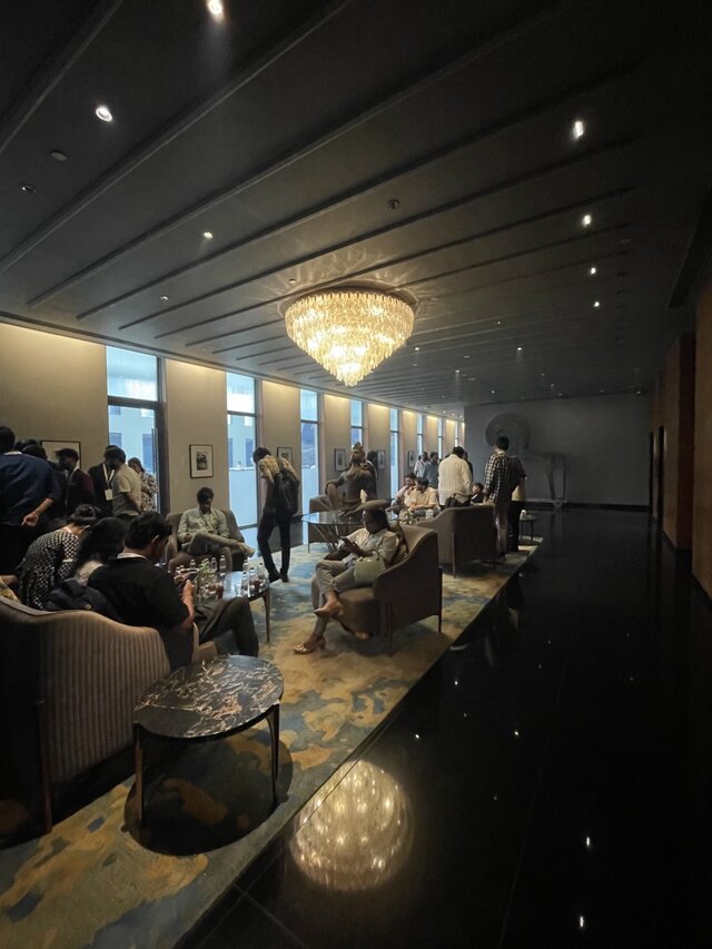 Taj Taal Kutir sitting hallway