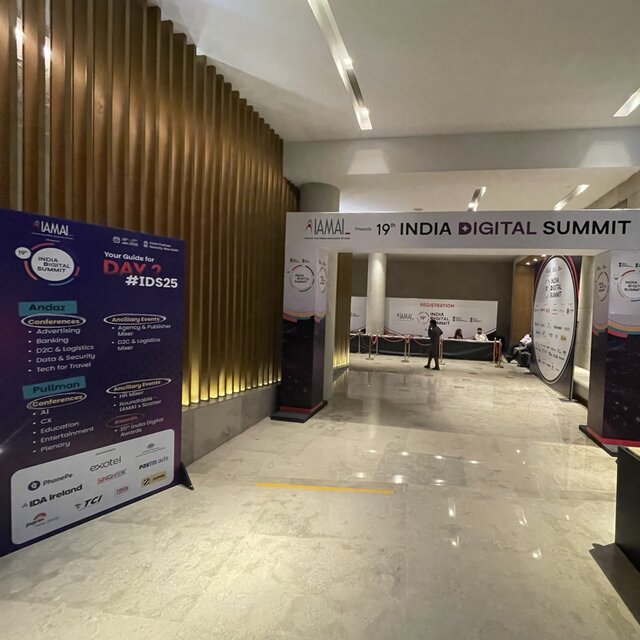 India Digital Summit 2025 Registration Desk Day 2