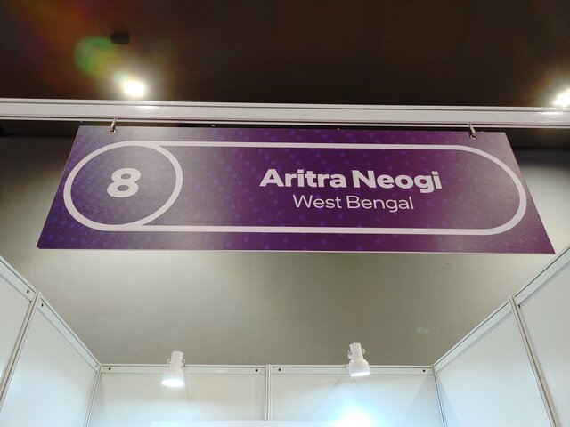 Project Booth of Aritra Neogi from West Bengal